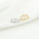 Hartjes ring zilver - Afbeelding 3