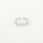 Hartjes ring zilver - Afbeelding 2