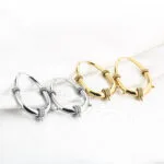Bali oorbellen goud - Afbeelding 3