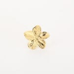 Ring met bloem goud - Afbeelding 2