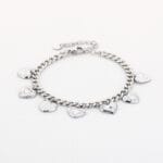 Armband met bedels zilver - Afbeelding 2
