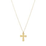 Ketting met kruisje goud
